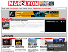 Tablet Screenshot of mag2lyon.com